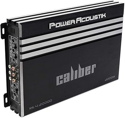 Power Acoustik RE4-2000D 2000 Watt 4-Channel Car Stereo Amplifier