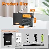 XHDATA D808 Portable Radio — image 6