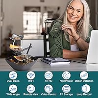 USBRMT CHRIS001 4K WiFi Camera Clock — image 2