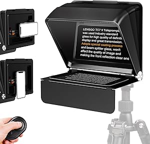 LENSGO TC7II Teleprompter for Phone & iPad Mini Review