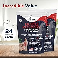 Foot Cure Muscle Care Foot Soak with Epsom Salts – 16 oz (Pack of 2) — image 3
