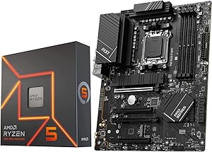 INLAND MSI PRO B650-P WiFi Motherboard with AMD Ryzen 5 7600X Processor
