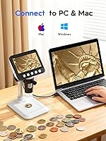 WKR Coin Microscope 1080P Digital Magnifier 50X-1000X — image 5