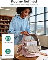 BAGSMART Womens Quilted Laptop Backpack — image 5