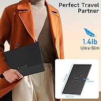 memzuoix 15-inch Portable Monitor FHD 1080P — image 6