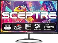 Sceptre C255B-FWT240 25-inch Curved Gaming Monitor 240Hz — image 3