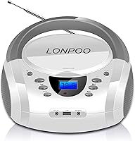 LONPOO LP-D01 CD Player Boombox — image 1