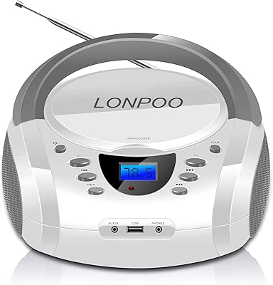 LONPOO LP-D01 CD Player Boombox