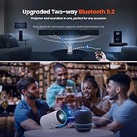 Tecaki X3 Mini Portable Projector 1080P HD — image 7