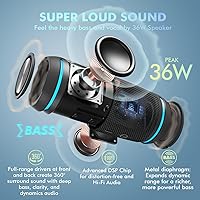 W-KING BT226 Portable Bluetooth Speaker — image 2