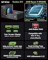 GMKtec Nucbox K11 Mini PC AMD Ryzen 9 8945HS 32GB DDR5 2TB SSD — image 3