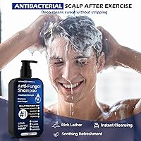 Oely Antifungal Shampoo for Seborrheic Dermatitis, Folliculitis & Scalp Psoriasis, 10.1 Fl Oz — image 3