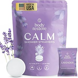Body Restore Lavender Shower Steamers 15 Pack Review