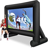 GZKYYLEGS 14 Feet Inflatable Movie Projector Screen — image 1