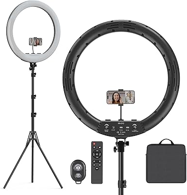 Hagibis 21-inch Ring Light with Stand