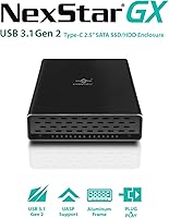 Vantec NexStar Gx USB 3.1 Gen 2 Type-C 2.5” SATA SSD/HDD Enclosure — image 2