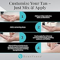 RemeVerse Men’s Self-Tanning Drops 1 oz — image 4