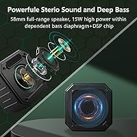 PILSAMAS Golf Bluetooth Speaker with Magnetic Mount — image 3