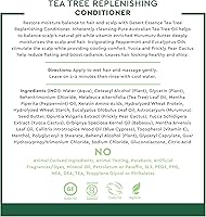 Desert Essence Tea Tree Replenishing Shampoo and Conditioner Bundle - 12.7oz — image 6