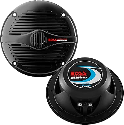 BOSS Audio Systems MR50B 5.25-inch Marine Speakers