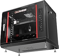Sysracks 9U 18-Inch Depth Wall Mount Server Cabinet — image 1