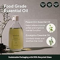 AROMATICA Awakening Body Oil Peppermint & Eucalyptus 3.38 fl. oz — image 3