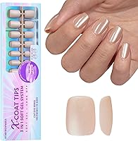 BTArtboxnails Cat Eye XCoat Tips Aurora Short Square — image 1
