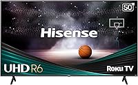 Hisense 50-Inch Class R6 Series 4K UHD Smart Roku TV — image 1