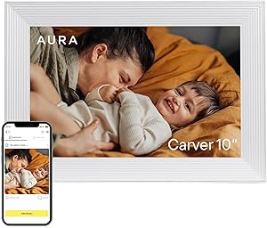 Aura Carver 10″ WiFi Digital Picture Frame Review