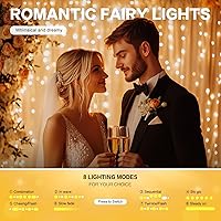 HOLITS Tulle Curtain Backdrop with 300 LED Lights, 10ft x 10ft — image 4
