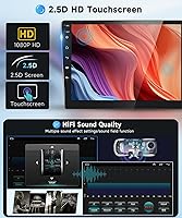 Podofo RM 10.1-inch Android Car Stereo for Honda Accord 7th Gen (2003–2007) — image 5