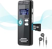 NekSide 64GB Digital Voice Activated Recorder — image 1