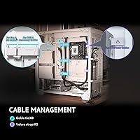 Antec Flux Pro White Full-Tower PC Case — image 24