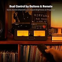 Fosi Audio LC30 VU Meter Amplifier Speaker Selector Switch Box — image 4