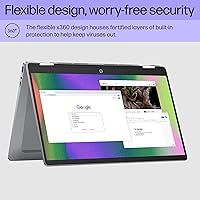 HP Chromebook Plus x360 14-inch Laptop, Intel Core i3-N305, 8GB RAM, 128GB Storage — image 7