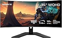 GIGABYTE GS34WQC 34″ Curved Gaming Monitor — image 1