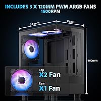 darkFlash DB330M Micro-ATX PC Case — image 3