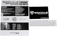 Rockville Destroyer 12D 12″ Subwoofer — image 8