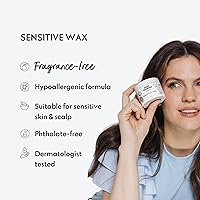 No Nothing Hair Styling Wax for Sensitive Skin - Extra Strong Hold, 4.59oz — image 4