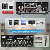 Romicta BT-398 450W Stereo Audio Amplifier — image 5