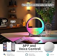 MOMILLA Smart Alarm Clock with Wireless Charging Station — image 3