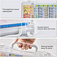 Xuerdon Battery Organizer Storage Case with Tester — image 4