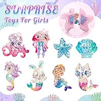 Toidgy Mermaid Bath Bombs for Kids with Surprise Toys Inside, 8 Pcs — image 4
