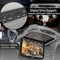 Pyle PLRD146 13.3-inch Car Roof Mount DVD Player — image 3