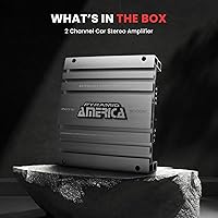 Pyramid PB918 2-Channel Car Stereo Amplifier - 2000W — image 3