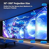 WISHOLY X5 Mini Portable Projector — image 8