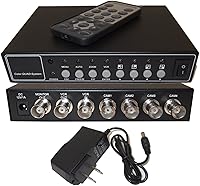 Evertech EV-CQ204 Analog Video Security Camera Quad Splitter Processor — image 2