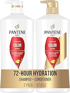 Pantene Radiant Color Shine Shampoo, Conditioner & Treatment Set Review