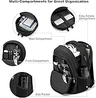 P24 Backpack for Men and Women, 15.6-inch Laptop Backpack — image 2