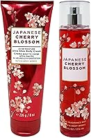 Bath & Body Works Japanese Cherry Blossom Fragrance Mist & Body Cream Set 8oz — image 1